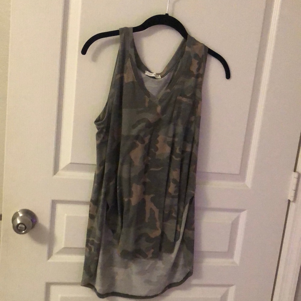 Camo tank top
